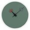 Leisuremod Manchester Modern Classy Design Round Silent Non-Ticking Wall Clock, Ocean Green MCLR11OG - alternate 1