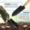 Scuddles 8-Piece Garden Tool Set with Bag, Stainless Steel Tools, Wooden Handles and Soft Poly-Cotton Gloves SCGB2 - alternate 4