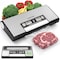 Nutrichef Vacuum Sealer Machine, 80kPa Food Vacuum Sealer with Cutter, Bag Storage, Suction Hose, 1 Bag Roll & NCVS80BSS - alternate 1