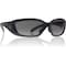 Revision Military Safety Glasses, Anti-Fog & Anti-Scratch, Clear Lens, Black Frame 4-0491-0016 - alternate 1