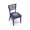 Holland Bar Stool Co BlackLogo Chair, VinylSeat L00418Grgtwn - alternate 1