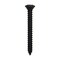 Auveco Phillips Oval Head Tapping Screw 4 x 1in Black Oxide, 100PK 12897 - alternate 1
