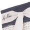 Homeroots 14" X 17.5" X 19.5" White blue rectangular willow Basket Set Of 5, 5PK 364162 - alternate 2