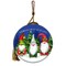 Homeroots Casual Gnomes in Christmas Mode Hand Painted Mouth Blown Glass Ornament 477548 - alternate 2