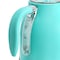 Megachef 1.8 Quart Electric Tea Kettle and 2 Slice Toaster Combo in Turquoise MC-BTBK-T - alternate 3