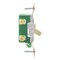 Hubbell Wiring Heavy Duty Industrial Toggle Switch, 30A 120/277V AC, Double Pole, Back & Side Wired HBL3032I - alternate 2
