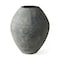 Homeroots 28" Gray Cylinder Ceramic Floor Vase 392193 - alternate 4