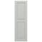 Ekena Millwork True Fit PVC Two Equal Raised Panel Shutters, Hailstorm Gray, 15W x 28H, PR TFP101RPF15X028ST - alternate 4