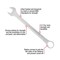 Sunex 6 Pc. Metric Raised Panel Combination Wrench Set 9606MA - alternate 2