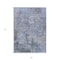 Homeroots 5' X 8' Blue And Dark Gray Abstract Washable Indoor Outdoor Area Rug 605537 - alternate 5