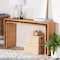 Bali & Pari Nevada Bohemian Light Honey Rattan Console Table 258-14167-ZORO - alternate 3