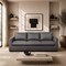 Manhattan Comfort Cleo 96 in Upholstered Sofa in Pewter SF1632-PT - alternate 3