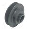 B&B Manufacturing Finished Bore 1 Groove V-Belt Pulley 3.15 inch OD 1VL34x3/4 - alternate 1
