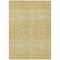 Homeroots 10' X 14' Gold Ivory And Taupe Tribal Washable Indoor Outdoor Area Rug 582625 - alternate 4
