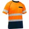 Bisley ANSI Type R Class 2 Short Sleeve T-Shirt with Navy Bottom 312M1118T-ON/S - alternate 1
