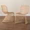 Bali & Pari Rosalba Bohemian Light Honey Rattan 2-Piece S-Curve Dining Chair Set 256-2PC-14168-ZORO - alternate 6