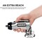 Neiko 3/8'' Drive 10000 RPM Pneumatic Butterfly Impact Wrench, 75 Ft/Lbs Torque Capacity 30088A - alternate 4