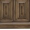 Homeroots 78in Brown Solid Wood Carved Geometric Sideboard with Four Doors 661254 - alternate 7