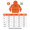 Ergodyne Hi-Vis Sweatshirt, 2XL, Orange 22906 - alternate 3