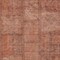 Homeroots 8' X 10' Salmon Copper And Gray Patchwork Washable Indoor Outdoor Area Rug 581614 - alternate 3