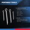Neiko Cotter Zinc Plated Steel Clips, 555 Piece, Holds Pins or Castle Nuts in Place 50454A - alternate 2