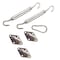 King Canopy Sun Shade Sail Triangle Hardware Kit for Installation, Turnbuckle is 8in Closed 11in Open, SS ZT2001300 - alternate 1