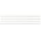 Apollo Tile Arte 1.97 in. x 7.87 in. Glossy White Ceramic Subway Deco Wall and Floor Tile 4.09 sqft/case, 38PK RID88WHDECGL - alternate 1