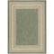 Homeroots 5' X 7' Green Geometric Indoor Outdoor Area Rug 572771 - alternate 1