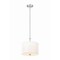 Z-Lite Linden Brushed Nickel 1 Light Pendant 1962P12-BN-LED - alternate 1