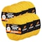 Xpose Safety Yellow Polypropylene Rope, 1/4 in x 50 ft, Floating, Oil & Moisture Resistant, 6PK YPR14-50-6-X-S - alternate 1