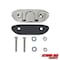Extreme Max Extreme Max 3006.6631 Folding Stainless Steel Cleat - 4-1/2 in 3006.6631 - alternate 3