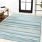 Jonathan Y Castara Wavy Stripe Modern Aqua/Cream 4 ft. x 6 ft. Indoor/Outdoor Area Rug SMB205A-4 - alternate 4