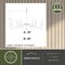 Vaxcel Annabelle 6-Light Farmhouse Chandelier, Muted Brass, Candle Style, 36-In. Wide H0322 - alternate 5