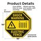 Signmission Shock Warning Electric Fence, 10 inch X 10 inch, Plastic Sign, 2PK OC-P-2PACK-10-51 - alternate 4
