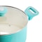 Martha Stewart Everyday Rexford 5 Quart Ceramic Nonstick Aluminum Dutch Oven in Teal 141016.02 - alternate 2