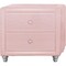 Homeroots 20" Pink Two Drawers Nightstand 396984 - alternate 3