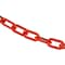 Mr. Chain 2" x 200' Traffic Orange Plastic Safety Chain 50013-200 - alternate 1
