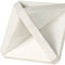 Homeroots White Marble Geometric Square Sculpture 392536 - alternate 4