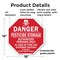 Signmission Danger Pesticide Storage Authorized, 18 Inch X 18 Inch, Plastic Sign OC-P-18-45 - alternate 4