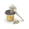 Ecs Hardware Durable Premium Mortise Cylinder, 1-1/4 in 10B Oil Rubbed Bronze / Black SC1 ECSH-MC03-10B-SC1 - alternate 1