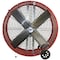 Maxx Air Portable Barrel Fan, 120 V, 2Speed, 4050 to 5000 cfm Air, Red BF30DD - alternate 1