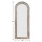 Homeroots 71" White Arch Wood Framed Standing Mirror 565055 - alternate 4