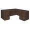 Regency Corner Desks, 29 in H, 71 in W X Wood, Neo Walnut LLDFP7135NW - alternate 1