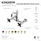 Kingston Brass Two-Handle Wall Mount Bridge Kitchen Faucet, Oil Rubbed Bronze KS2445PKX - alternate 5