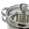 Oster Sangerfield 5 Quart Stainless Steel Pasta Pot with Steamer Insert and Basket 130008.04 - alternate 5