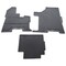 Mytee Products 6Pcs Latex Semi Truck Black Floor Mats Liners for Peterbilt 357, 377, 378 (2004), 2PK MAT-PTMT3P-2D04x2 - alternate 5