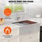 Vevor 33" Top Mount Farmhouse Kitchen Sink Single Bowl Basin 304 Stainless Steel TXHW332209RS1 - alternate 2