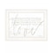 Homeroots Love Never Fails 2 White Framed Print Wall Art 407577 - alternate 1
