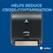 Georgia-Pacific enMotion Flex Mini Automatic Touchless Paper Towel Dispenser, Black 59798 - alternate 4