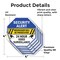 Signmission Security Alert Trespasser Will Be P, 4 inch X 4 inch, Vinyl Decal, 5PK OC-D-5PACK-4-186 - alternate 3